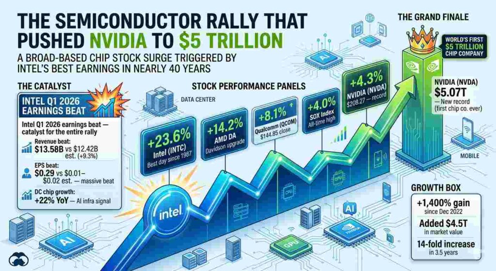 NVIDIA $5 trillion market cap