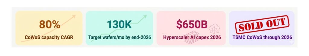 AI chip packaging bottleneck